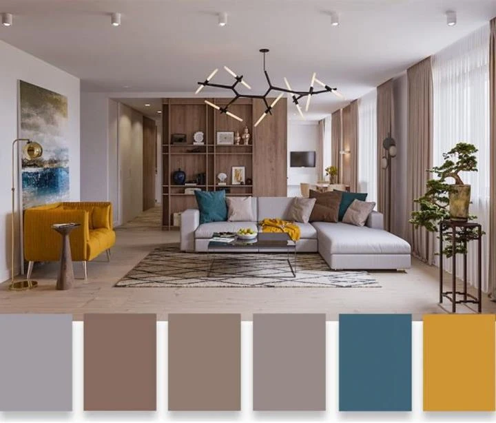 Colores para Interiores de Casa, Paredes y Pintura 2024